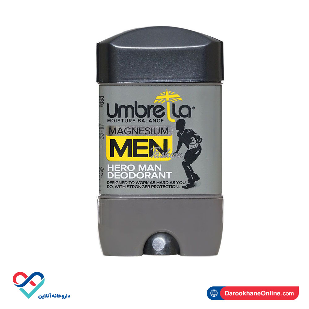 hero man.jpg مام استیکی ضد تعریق ژلی مردانه هیرو آمبرلا 75 میل - Image 1